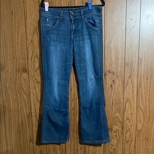Hudson Jeans Blue Flare Wide Leg